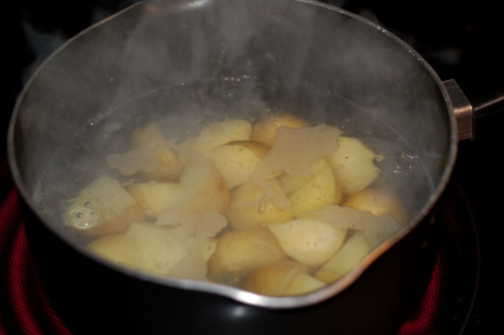 Potatoes Boiling